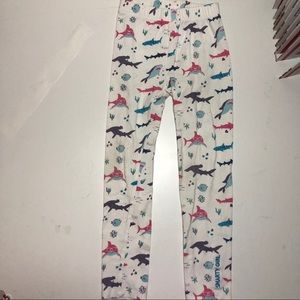 Smarty Girl Shark Leggings 5T
